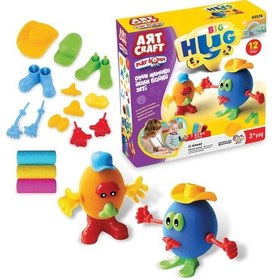 Resim İnsan Figürü Oyun Hamur Seti 150 Gr. - Oyun Hamuru Seti - Hamur Setleri - Hamur Kalıpları Renkli 