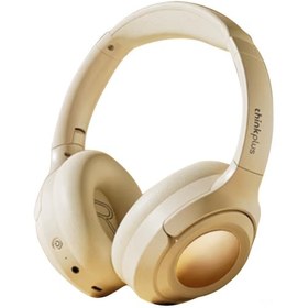 Resim Mufunye Lenovo Thinkplus Th54 Kablosuz Bluetooth Kulaklık - Oyun Ve Seyahat İçin Gürültü Önleyici, Hafif Ve Katlanabilir, Bej Renk 