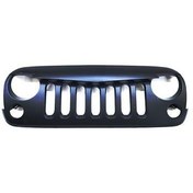 Resim Jeep Wrangler Panjur Hawkeye Agresif Görünüm 2007-2017 - Şık ve Dayanıklı Tasarım 
