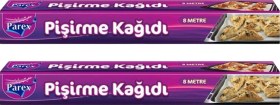 Resim Pişirme Kağidi 8 Mt İkili Paket 
