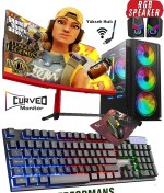 Resim DMC N121x (GTA 5) I7 860,16gb Ram,256gb Ssd,4gb Gt740,128bit,24''curved Oyuncu Masaüstü Bilgisayar 
