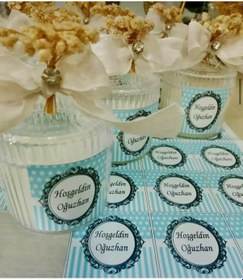 Resim Söz Hediyeliği Nişan Hatırası Kına Hediyeliği Doğum Hediyelik Doğum Günü Hediğyeliği Kokulu Mum 