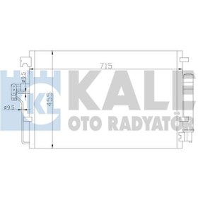 Resim KALE 343025 Klima Radyatoru (Mercedes W906 Spr ) 2E0820413 9065000054 (WE375482) 