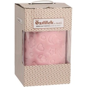 Resim Özdilek Kutulu Embos Bebek Battaniyesi 100x120 Pembe 