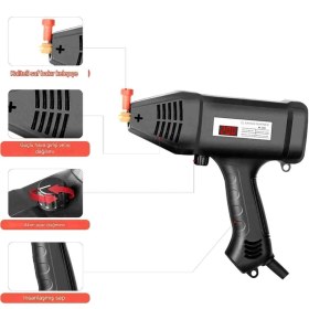 Resim Çantalı Kaynak Tabancası El Kaynak Makinesi Taşınabilir Arc Çubuk Seti Dijital Ekran Igbt Invertör 