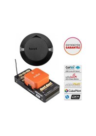 Resim Cubepilot Pixhawk The Cube Orange Standard Set Otopilot Sistemi Ads-b Carrier Board + Pixhawk Here4 Multiband Rtk Gps / Gnss Distribütör Garantili 