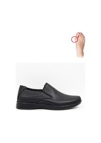 Resim Ceyo 9925-49 Erkek Comfort Ayakkabı - Siyah Siyah 