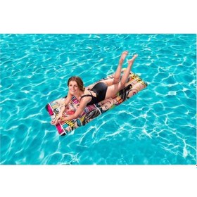 Resim Bestway 44059 Çizgi Roman Desenli Yatak 183 Cm Çok Renkli 