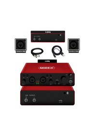 Resim Midex Glx 800rd Üst Segment Usb Stüdyo Ses Kartı 2 Giriş 2 Çıkış 24bit/192khz 