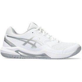 Resim Asics GEL-DEDICATE 8 Beyaz Women Tenis Ayakkabısı 1042A237-101 Beyaz 