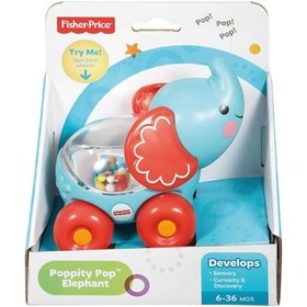 Resim Fisher Price 6 Ay Poppity Araçlar Fil Cmv98 