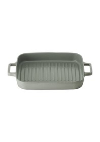 Resim Fika Dikdörtgen Alüminyum Grıll Tava 28CM Gri 