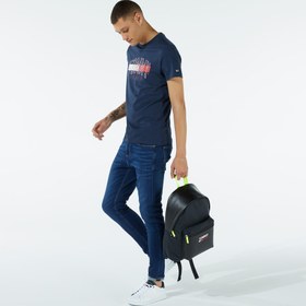 Resim Tommy Hilfiger TJM Campus Twist Dome Erkek Siyah Sırt Çantası 