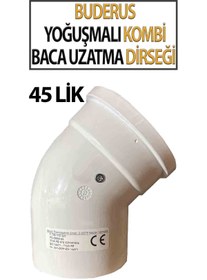 Resim Buderus Kombi Baca Uzatma Dirseği 45'lik Orjinal 