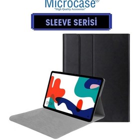 Resim Huawei Uyumlu Matepad 10.4" Bah3-W09 Sleeve Serisi Standlı Deri Kılıf 