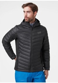 Resim Helly Hansen Hooded Down Hybrid Insulator Erkek Kapişonlu Outdoor Mont Siyah Hha.63007hha.991 001 