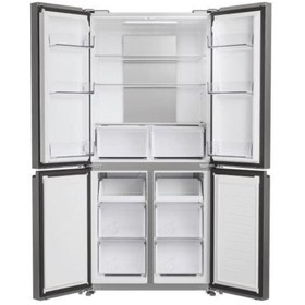 Resim Hoover HHCR3818ENPL Gardırop Tipi No Frost 467 Lt Gümüş Buzdolabı 