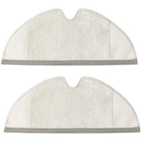 Resim Roborock S50, S51, S55 Uyumlu 2 Adet Mop Fiber Bezi 