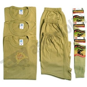 Resim 3'Lü Temel Askeri Malzeme Paketi Bedelli Acemi Asker Seti (374069097) Yeşil 