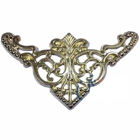 Resim Skygo Dekoratif Köşe Süsü, Köşelik - Büyük, 31x55mm, Sarı, 100 Adet 