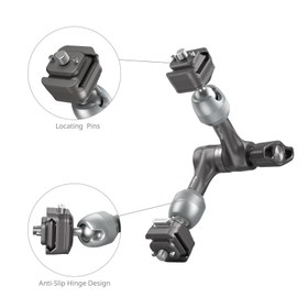 Resim SmallRig 4490 HawkLock H21 Hızlı Çıkarma Rozet Sihirli Kol (7'') 