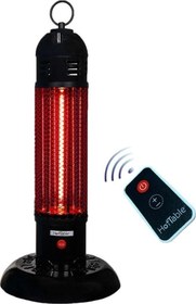 Resim Hottable Tekno Mobile Plus 2000 Watt Uzaktan Kumandalı Isı Kademeli Taşınabilir Dış Mekan Isıtıcı 