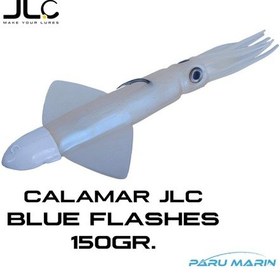 Resim Jigging A La Carta Calamar Jlc 150 Gr. Blue Flashes Silikon Yem 