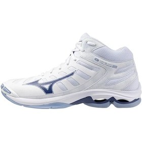 Resim Wave Voltage 2 Mıd Unisex Voleybol Ayakkabısı Beyaz Çok Renkli 