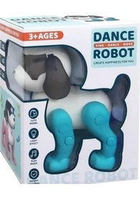 Resim Babydoor Toys 111-2 Dans Eden Sesli Işıklı Robot Köpek Mavi 