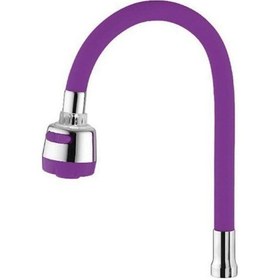 Resim Ayasya Yapı Esnek Kıvrılabilir Renkli Silikon Musluk Bataryası Başlığı 