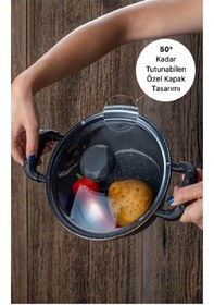 Resim Acar Dde-22-0170/2 Dıamente-galaxı 3lü Tencere Seti 