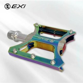 Resim Eix Jt-10 3 Rulmanlı Alüminyum Alaşımlı Mtb Bmx Şehir Ve Yol Bisikleti Pedalı Siyah 