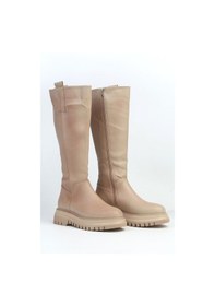 Resim Pierre Cardin Pc-52547 - 3959 Krem - Kadın Çizme 001 