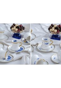 Resim Acar Jasmin 6'lı Kahve Fincan Takımı Hxf-05175/12 