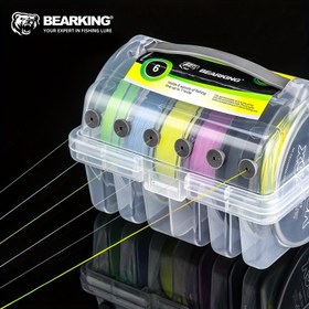 Resim BEARKING SLH Balıkçılık Hattı Düzenleyici ile Hızlı Makara + Renkli Makaralar PP Malzeme Taşınabilir Kompakt Tasarım Çok Fonksiyonlu Tackle Kutusu Şeffaf Kapak, Pilsiz 