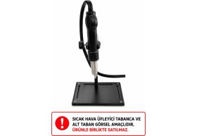 Resim Marxlow ZD-11P Sıcak Hava Tabanca Tutucu Aparatı (ZD11P ve ZD-150H-1 Taban Ile Uyumlu) 