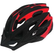 Resim Zozo Mv-29 Led Işıklı Kask Siyah-Kırmızı M 