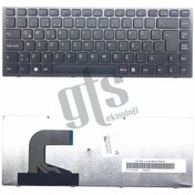 Resim Sony Uyumlu Vaio PCG-51211L Klavye - Türkçe Siyah 