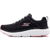 Resim Skechers Max Cushioning Delta-smooth Stride Womens Running Black Kadın Koşu Yürüyüş Ayakkabısı Siyah 