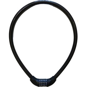 Resim Yuma YM-747 120CM 20MM 5 Şifreli Siyah Motorsiklet Kilidi 