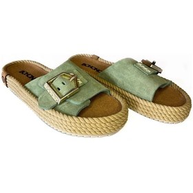 Resim Cor12-00065 Bohonomad Corsica Kadın Terlik Çağla Açık Yeşil 