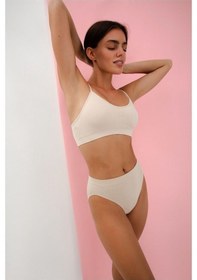 Resim Mistirik Pisun Model Ip Askılı Sarkma Önleyici Sporcu Sütyen Korse Dik Tutucu Sütyen Ten Renk Ten 