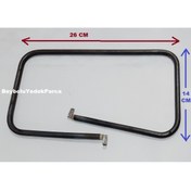 Resim FullYedek Tost Makinesi Rezistans , 1000 Watt - 110 Volt - Tost Rezistansı 26 X 14 Cm 