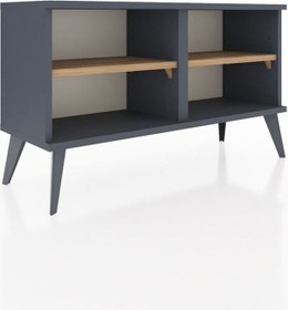 Resim Arges Şifonyer 2 Raflı 88x30x48 Antrasit-antrasit/çam Antrasit/çam 