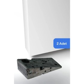 Resim Evene Kapı Stoperi Gümüş Eskitme Renk Dekoratif Kapı Tutucu Durdurucu 2 Adet Model 6 