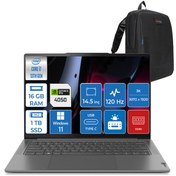 Resim Lenovo Yoga Pro 7 14IRH8 Intel Core I7-13700H 16GB Lpddr5 1tb SSD 6gb RTX4050 14.5" IPS 3k Dolby Vision® Windows 11 Home Taşınabilir Bilgisayar 882Y7004LTXWH02 