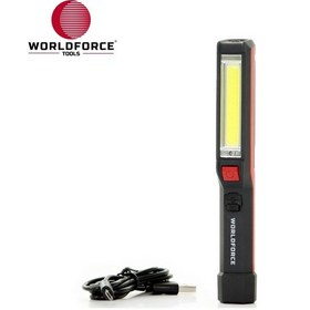 Resim Worldforce Profesyonel Şarjlı Led Lamba Seyyar Led Fener N11.2882 
