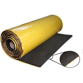 Resim Flexi Oto Ses Yalıtım Süngeri Yanmaz Yapışkanlı 100Cmx 5Mt (5M2) 