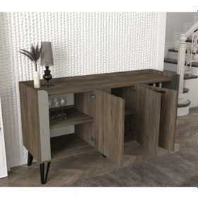 Resim Dekorister Borges Konsol Cura-Nehirkumu-Antrasit 