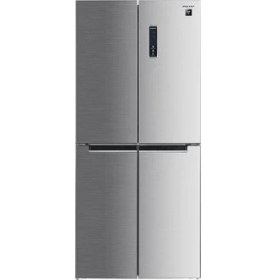 Resim Sharp SJ-MD580M-SL 421 Lt Gardırop Gümüş Buzdolabı 